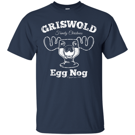 T-Shirts Navy / Small Griswold Christmas Egg Nog T-Shirt