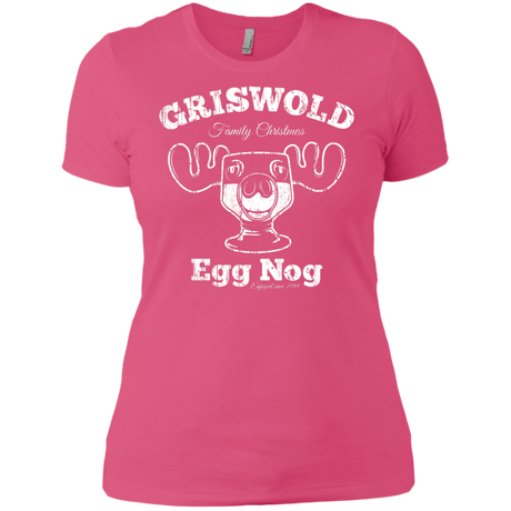T-Shirts Hot Pink / X-Small Griswold Christmas Egg Nog Women's Premium T-Shirt