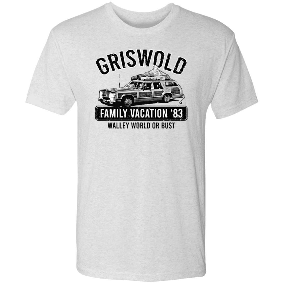 T-Shirts Heather White / S Griswold Family Vaca Men's Triblend T-Shirt