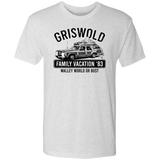T-Shirts Heather White / S Griswold Family Vaca Men's Triblend T-Shirt