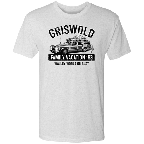 T-Shirts Heather White / S Griswold Family Vaca Men's Triblend T-Shirt