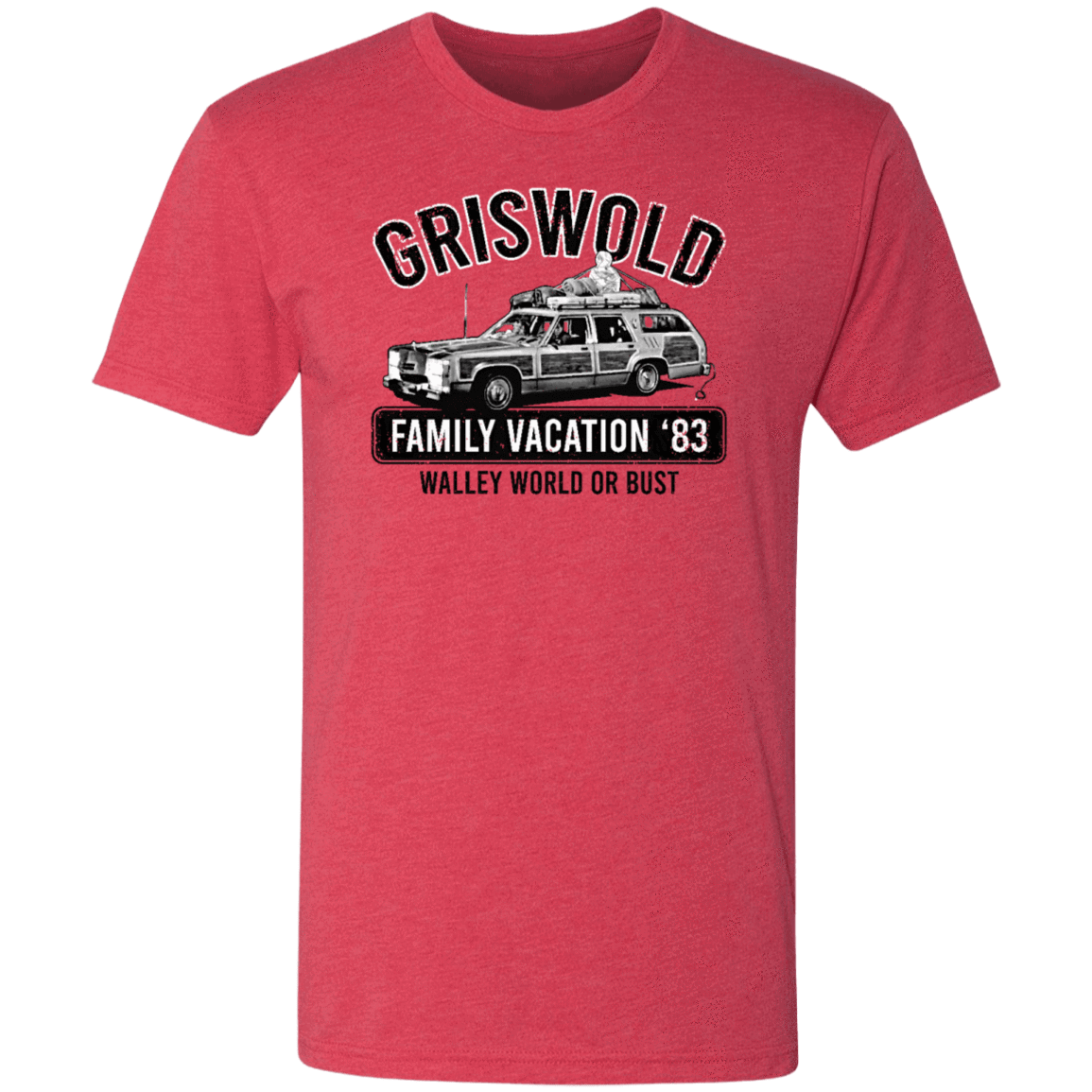 T-Shirts Vintage Red / S Griswold Family Vaca Men's Triblend T-Shirt