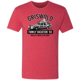 T-Shirts Vintage Red / S Griswold Family Vaca Men's Triblend T-Shirt
