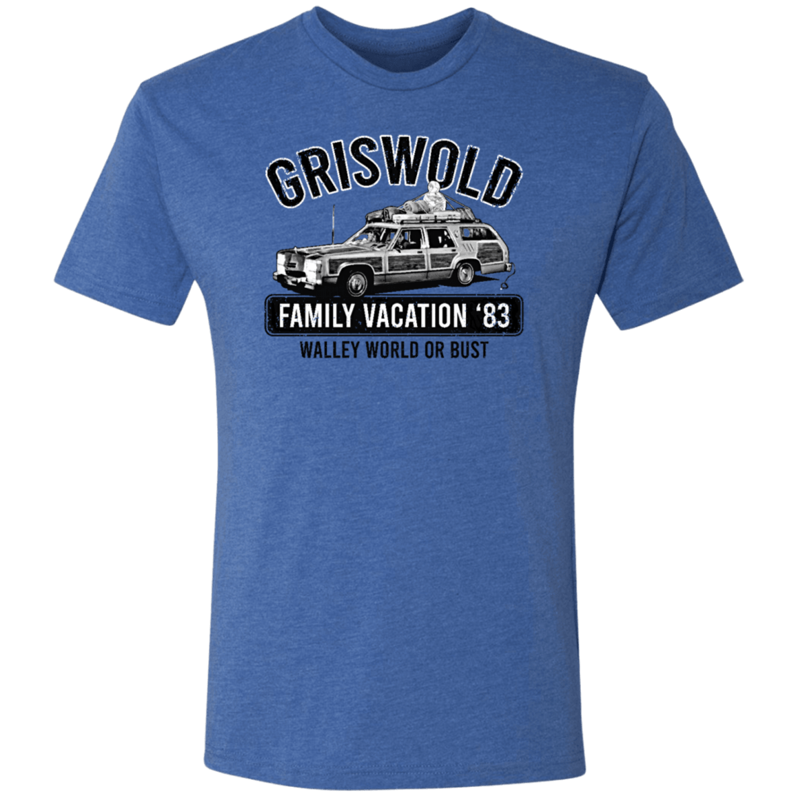 T-Shirts Vintage Royal / S Griswold Family Vaca Men's Triblend T-Shirt