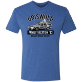 T-Shirts Vintage Royal / S Griswold Family Vaca Men's Triblend T-Shirt