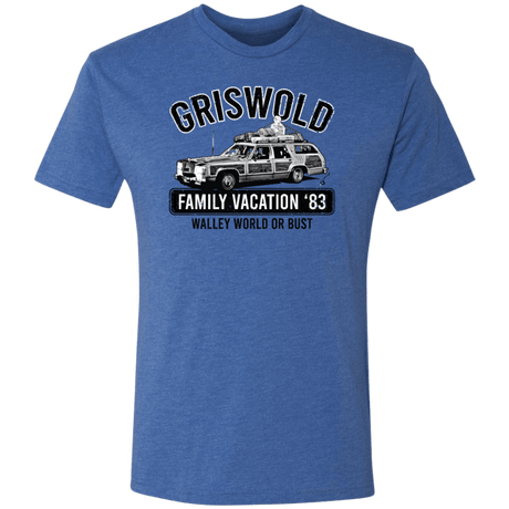 T-Shirts Vintage Royal / S Griswold Family Vaca Men's Triblend T-Shirt