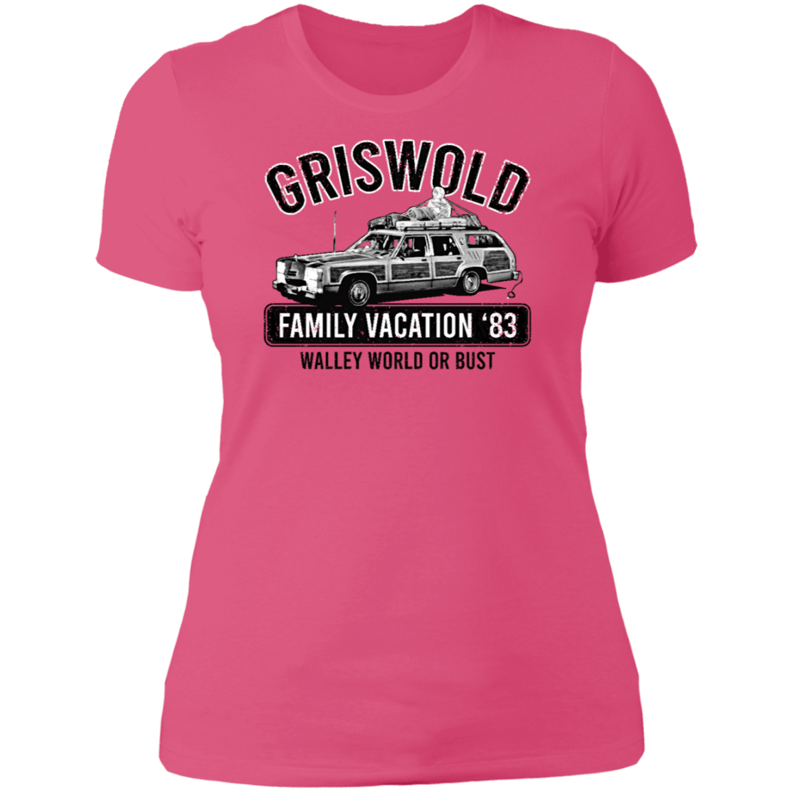 T-Shirts Hot Pink / S Griswold Family Vaca Women's Premium T-Shirt