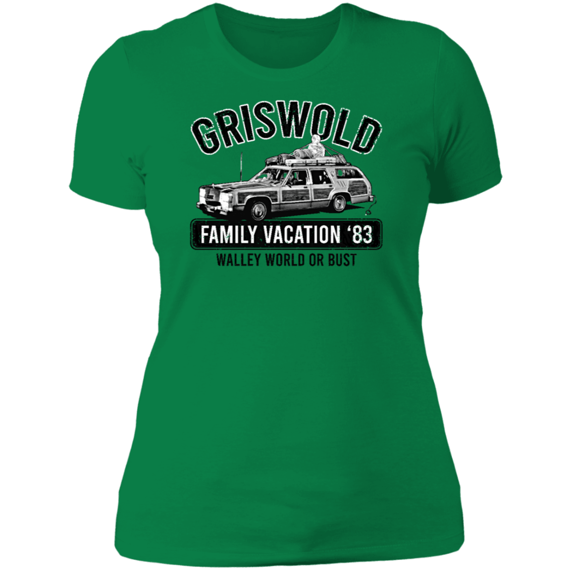 T-Shirts Kelly Green / S Griswold Family Vaca Women's Premium T-Shirt