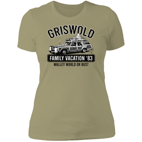 T-Shirts Light Olive / S Griswold Family Vaca Women's Premium T-Shirt