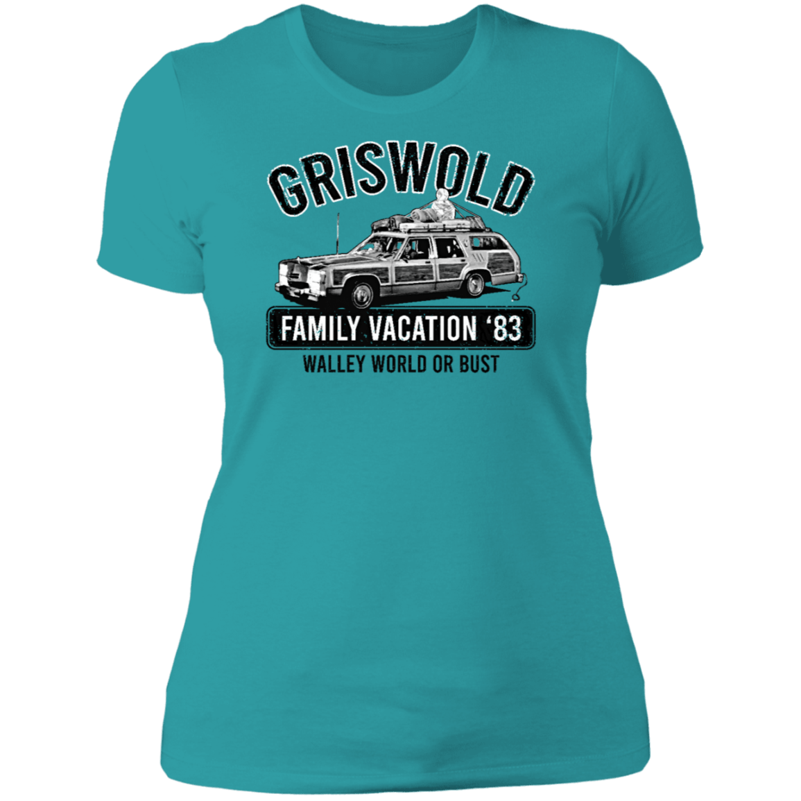 T-Shirts Tahiti Blue / S Griswold Family Vaca Women's Premium T-Shirt