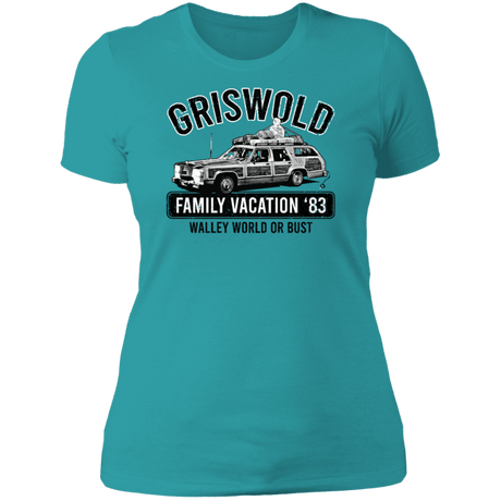 T-Shirts Tahiti Blue / S Griswold Family Vaca Women's Premium T-Shirt
