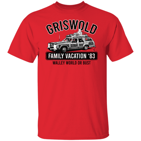 T-Shirts Red / YXS Griswold Family Vaca Youth T-Shirt