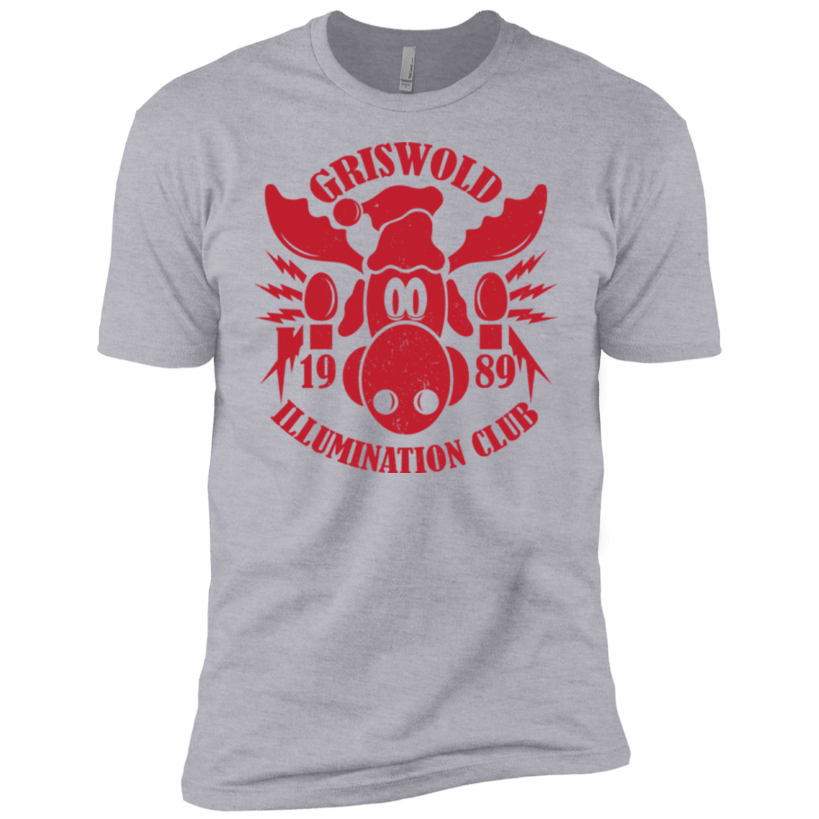 T-Shirts Heather Grey / YXS Griswold Illumination Club Boys Premium T-Shirt