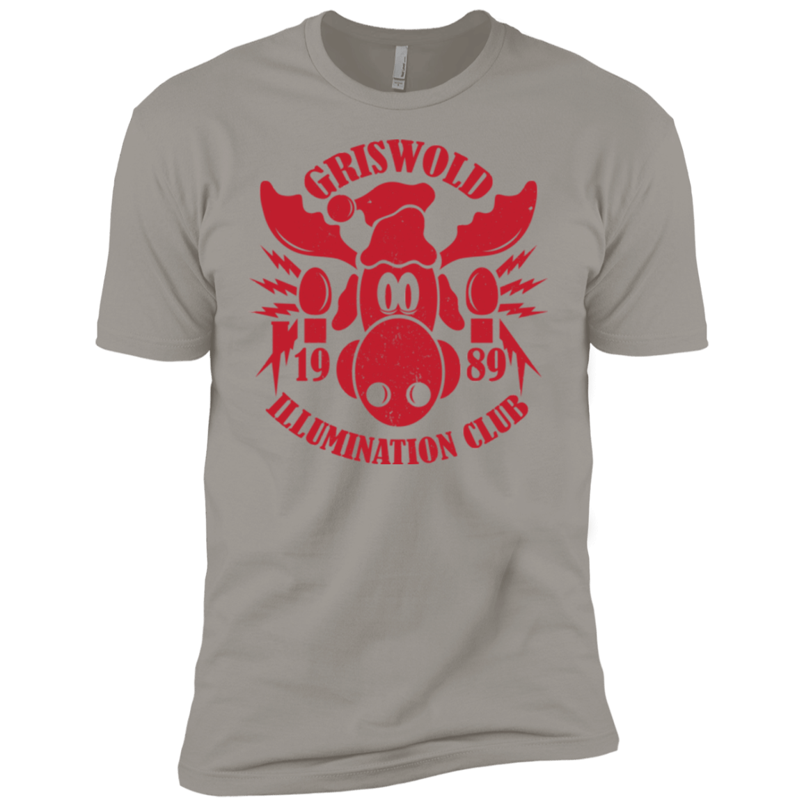T-Shirts Light Grey / YXS Griswold Illumination Club Boys Premium T-Shirt