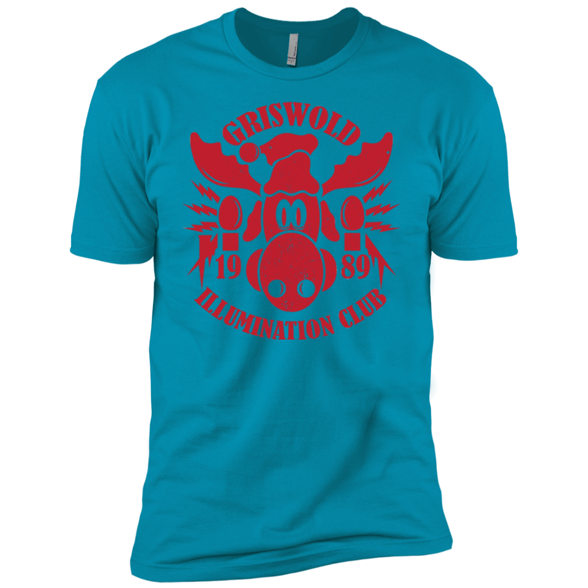 T-Shirts Turquoise / YXS Griswold Illumination Club Boys Premium T-Shirt