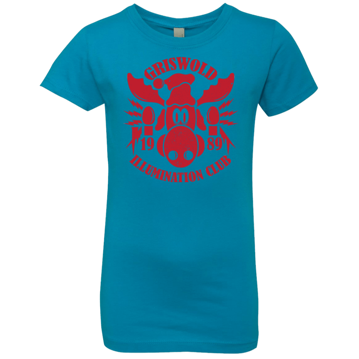T-Shirts Turquoise / YXS Griswold Illumination Club Girls Premium T-Shirt