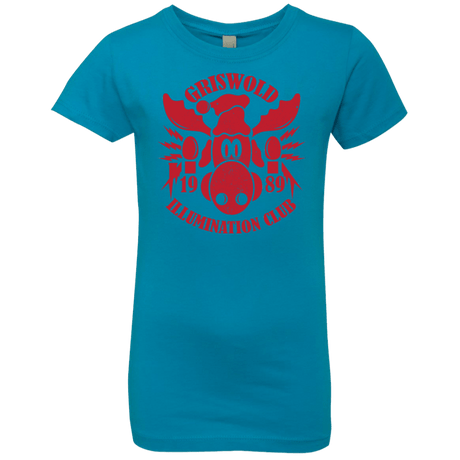 T-Shirts Turquoise / YXS Griswold Illumination Club Girls Premium T-Shirt