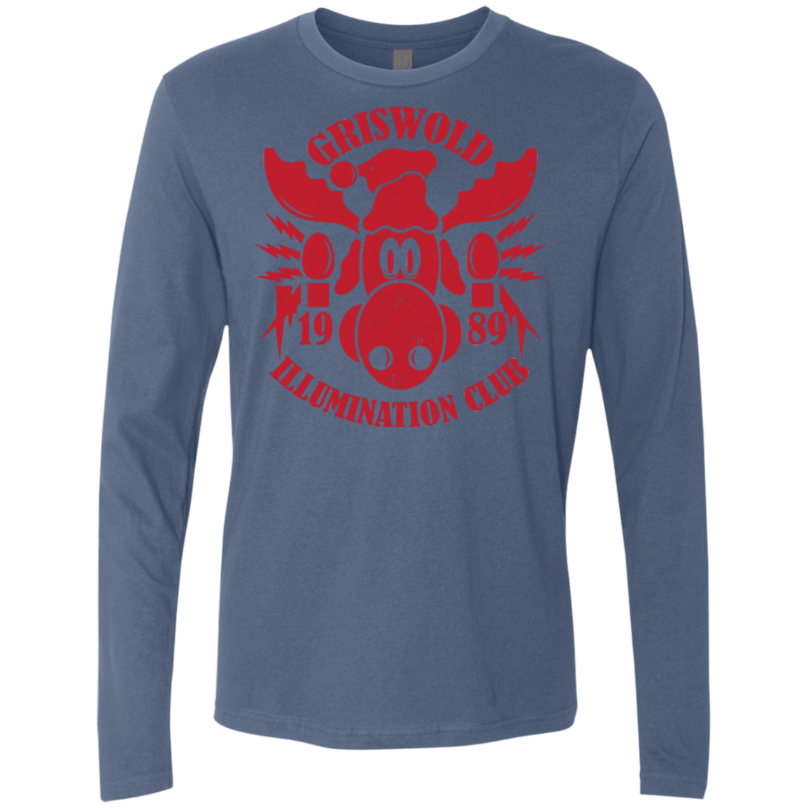 T-Shirts Indigo / Small Griswold Illumination Club Men's Premium Long Sleeve