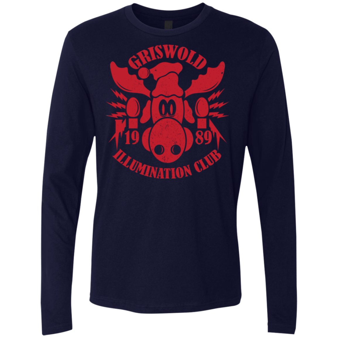 T-Shirts Midnight Navy / Small Griswold Illumination Club Men's Premium Long Sleeve
