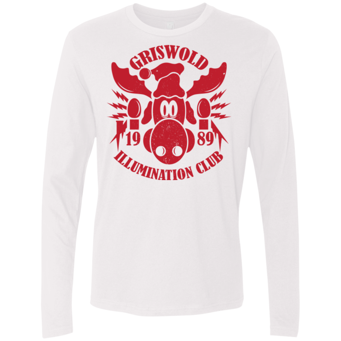 T-Shirts White / Small Griswold Illumination Club Men's Premium Long Sleeve