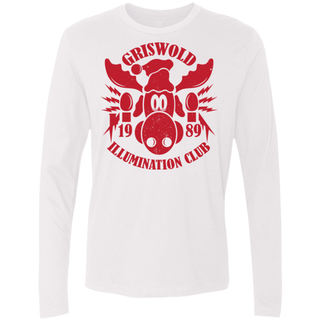 T-Shirts White / Small Griswold Illumination Club Men's Premium Long Sleeve