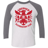 T-Shirts Heather White/Premium Heather / X-Small Griswold Illumination Club Triblend 3/4 Sleeve