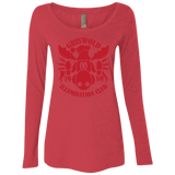 T-Shirts Vintage Red / Small Griswold Illumination Club Women's Triblend Long Sleeve Shirt