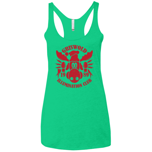 T-Shirts Envy / X-Small Griswold Illumination Club Women's Triblend Racerback Tank