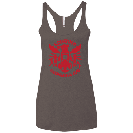 T-Shirts Macchiato / X-Small Griswold Illumination Club Women's Triblend Racerback Tank