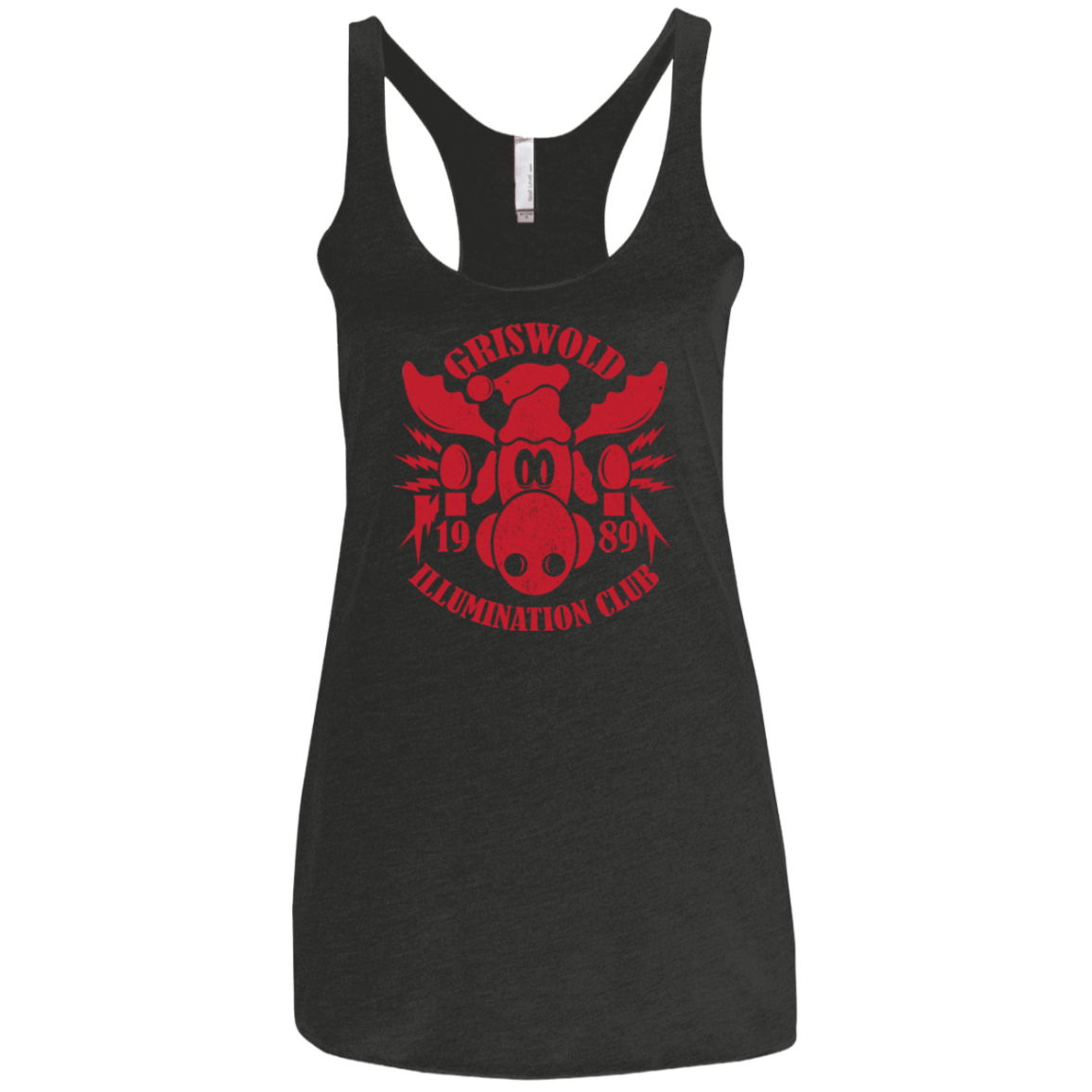 T-Shirts Vintage Black / X-Small Griswold Illumination Club Women's Triblend Racerback Tank