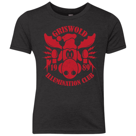 T-Shirts Vintage Black / YXS Griswold Illumination Club Youth Triblend T-Shirt
