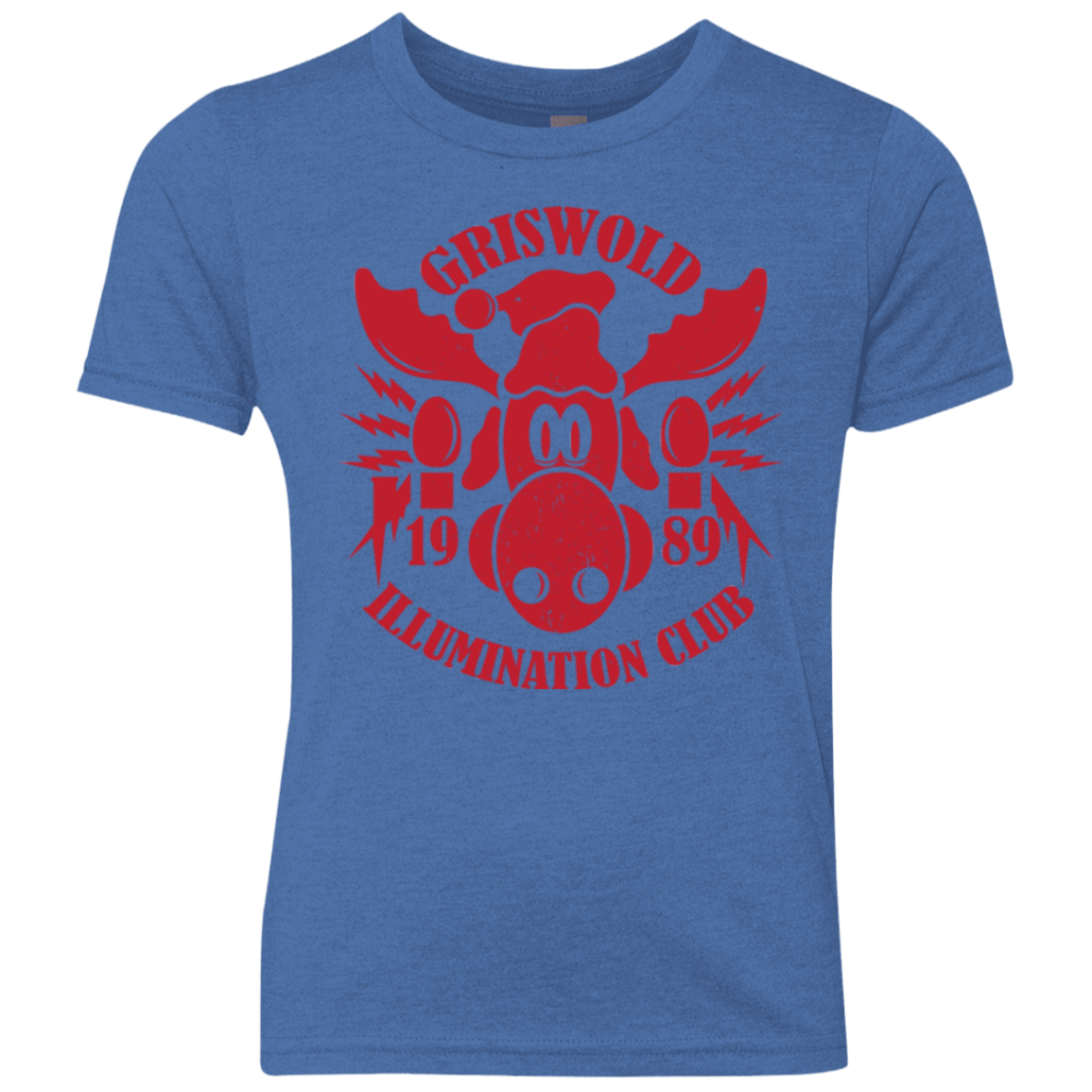 T-Shirts Vintage Royal / YXS Griswold Illumination Club Youth Triblend T-Shirt