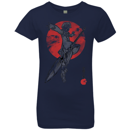 T-Shirts Midnight Navy / YXS Grizzly Sloth Girls Premium T-Shirt