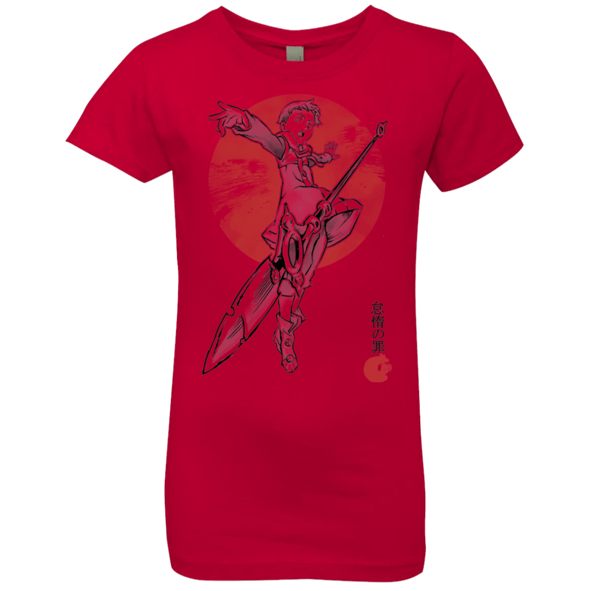 T-Shirts Red / YXS Grizzly Sloth Girls Premium T-Shirt