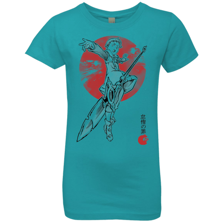 T-Shirts Tahiti Blue / YXS Grizzly Sloth Girls Premium T-Shirt