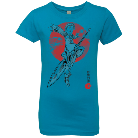 T-Shirts Turquoise / YXS Grizzly Sloth Girls Premium T-Shirt