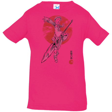 T-Shirts Hot Pink / 6 Months Grizzly Sloth Infant Premium T-Shirt