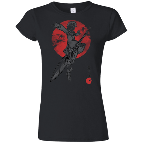 T-Shirts Black / S Grizzly Sloth Junior Slimmer-Fit T-Shirt