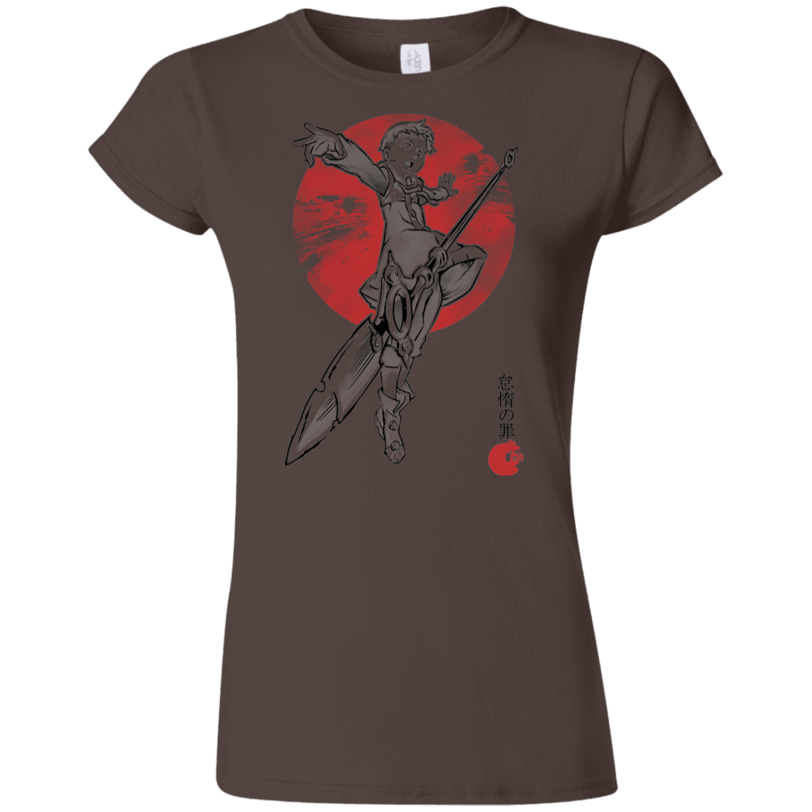 T-Shirts Dark Chocolate / S Grizzly Sloth Junior Slimmer-Fit T-Shirt