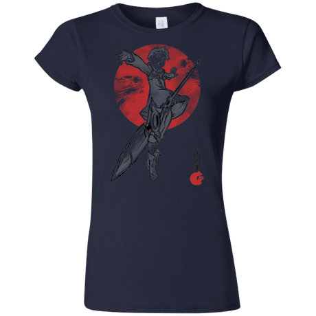 T-Shirts Navy / S Grizzly Sloth Junior Slimmer-Fit T-Shirt