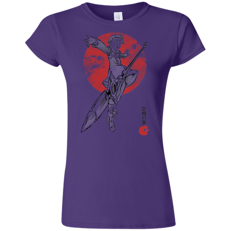 T-Shirts Purple / S Grizzly Sloth Junior Slimmer-Fit T-Shirt