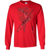 T-Shirts Red / S Grizzly Sloth Men's Long Sleeve T-Shirt