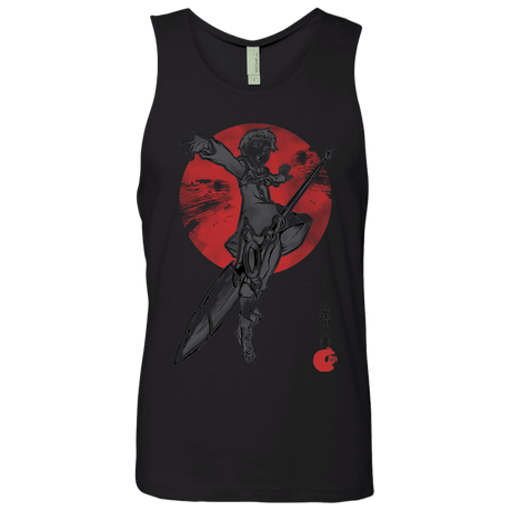 T-Shirts Black / S Grizzly Sloth Men's Premium Tank Top