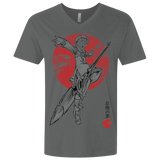 T-Shirts Heavy Metal / X-Small Grizzly Sloth Men's Premium V-Neck