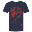 T-Shirts Midnight Navy / X-Small Grizzly Sloth Men's Premium V-Neck