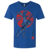 T-Shirts Royal / X-Small Grizzly Sloth Men's Premium V-Neck