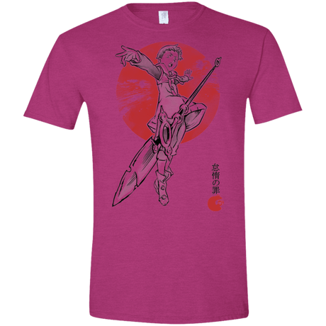 T-Shirts Antique Heliconia / S Grizzly Sloth Men's Semi-Fitted Softstyle