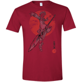 T-Shirts Cardinal Red / S Grizzly Sloth Men's Semi-Fitted Softstyle