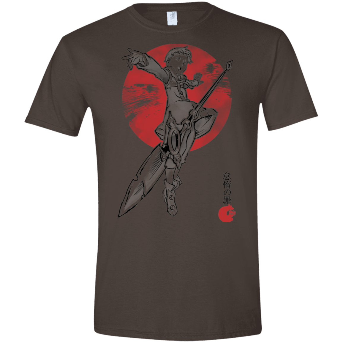 T-Shirts Dark Chocolate / S Grizzly Sloth Men's Semi-Fitted Softstyle