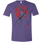 T-Shirts Heather Purple / S Grizzly Sloth Men's Semi-Fitted Softstyle